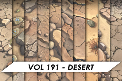 Stylized Textures - Vol 191 - Desert