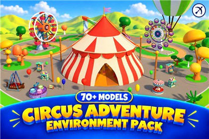 Circus Adventure - Stylized Props Pack