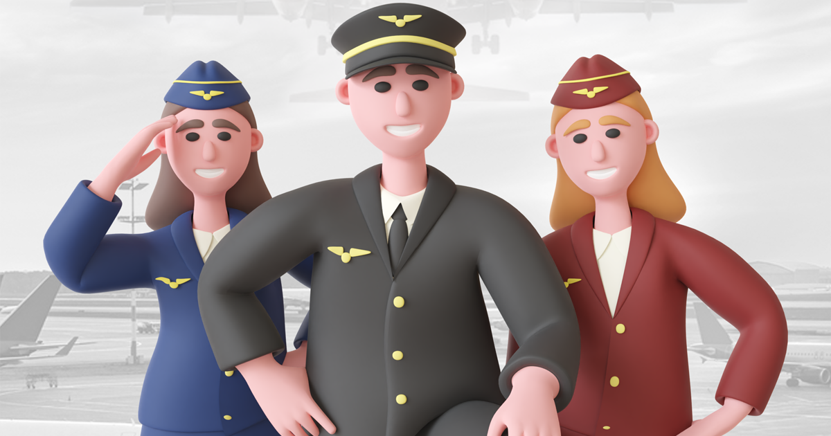Aircrew - Animated Male and Female Characters | 角色 | Unity Asset Store