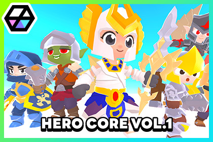 3D Characters - Hero Core Vol.1