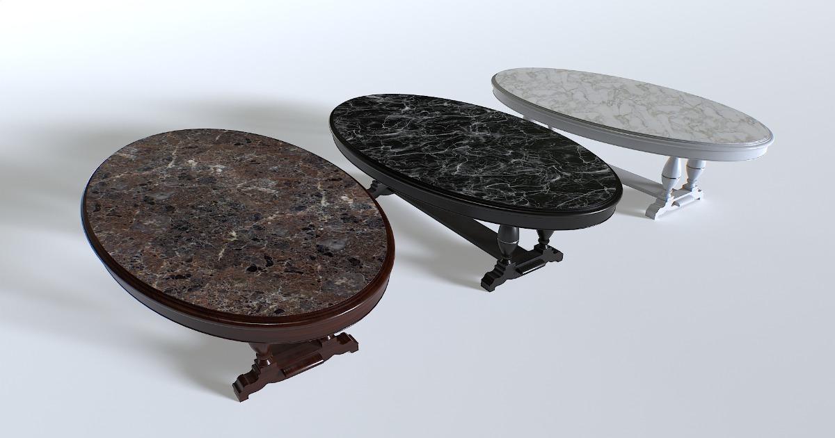Classic Table 4 | 3D Furniture | Unity Asset Store