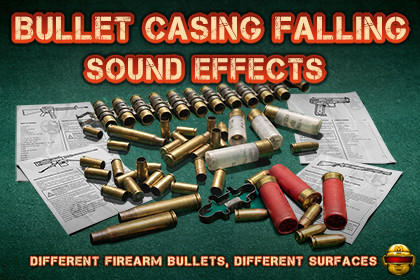 Bullet Casing Falling Sounds