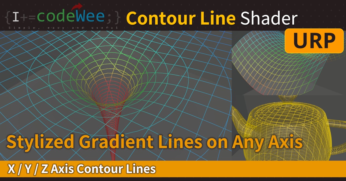 Contour Line Shader(URP) | VFX Shaders | Unity Asset Store