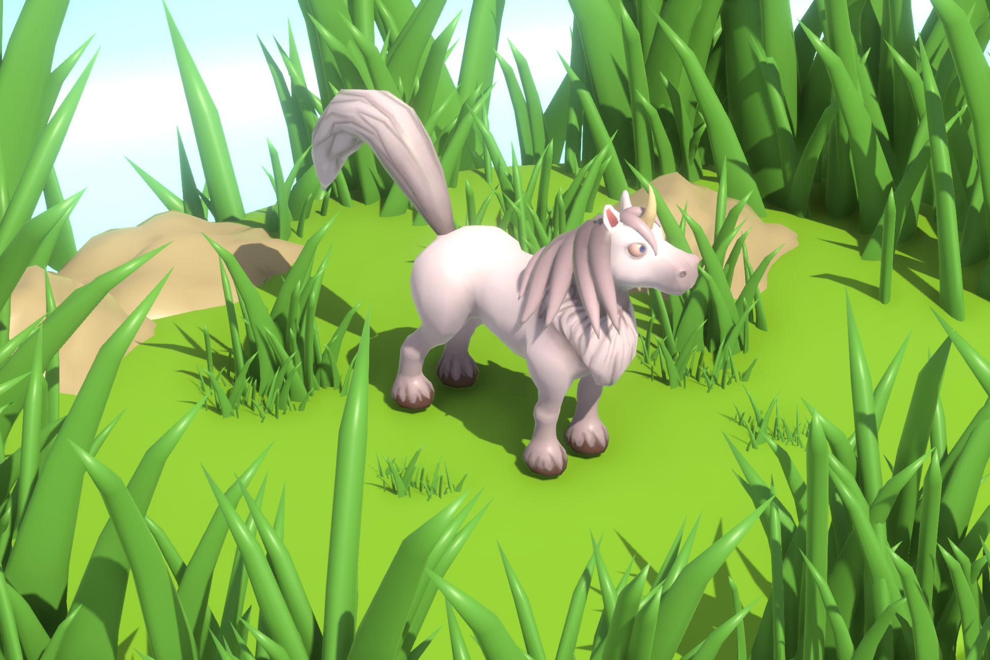 Unicorn - Casual Fantasy | 3D Creatures | Unity Asset Store