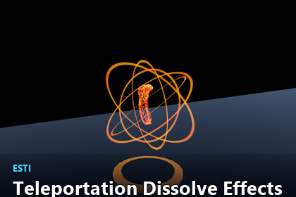 Teleportation Dissolve Effects
