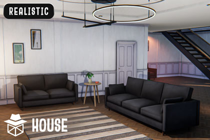 Modern Full House Interior (Modular)