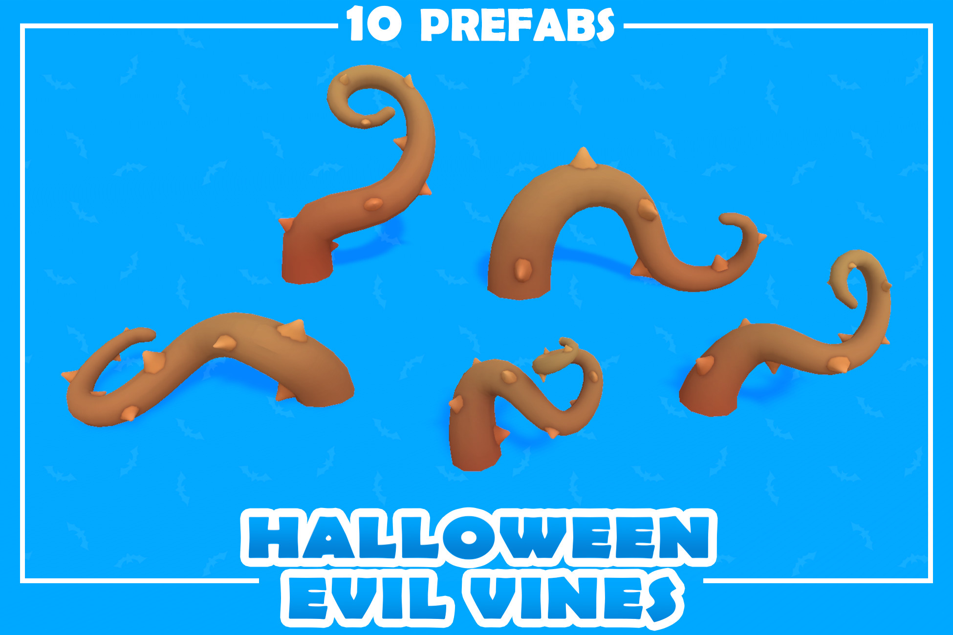 Halloween - Evil Vines | 3D Props | Unity Asset Store