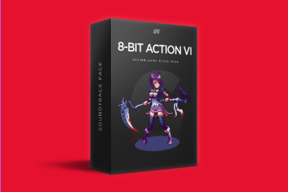 8-Bit Action VI - Game Music Pack - Chiptune, Arcade, Racing, 16-bit, Adventure