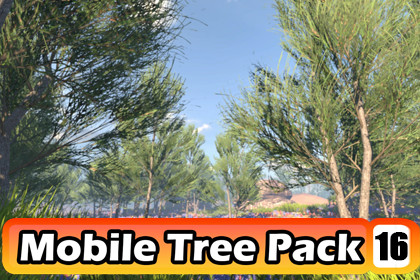 Mobile Tree Pack 16 (for URP)