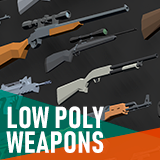 LOW POLY Weapons - Big pack