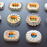 Stylised Sport Stadium Collection - 12 Low Poly Modular 3d Assets