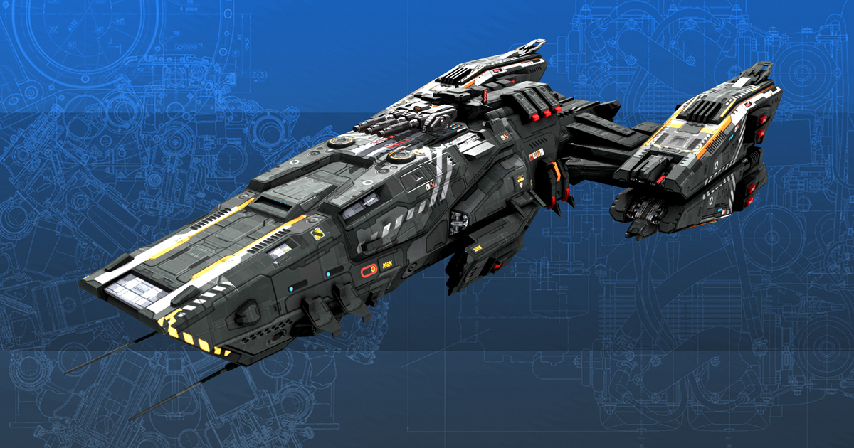 Federation Frigate MB3 | 3D Space | Unity Asset Store
