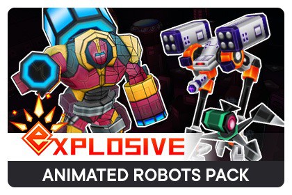 Animated Robots Pack