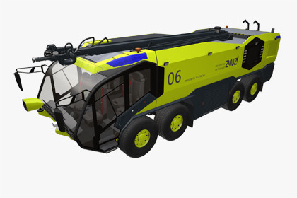 Airport Fire Truck 8x8 Lisbon (372)