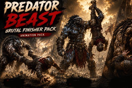 Predator Beast Brutal Finisher Animation Pack