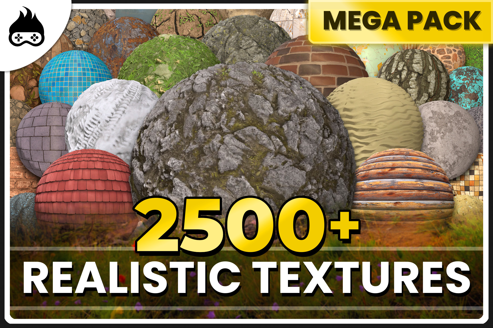 2500+ Realistic Textures Megapack - Nature, City, Construction ...
