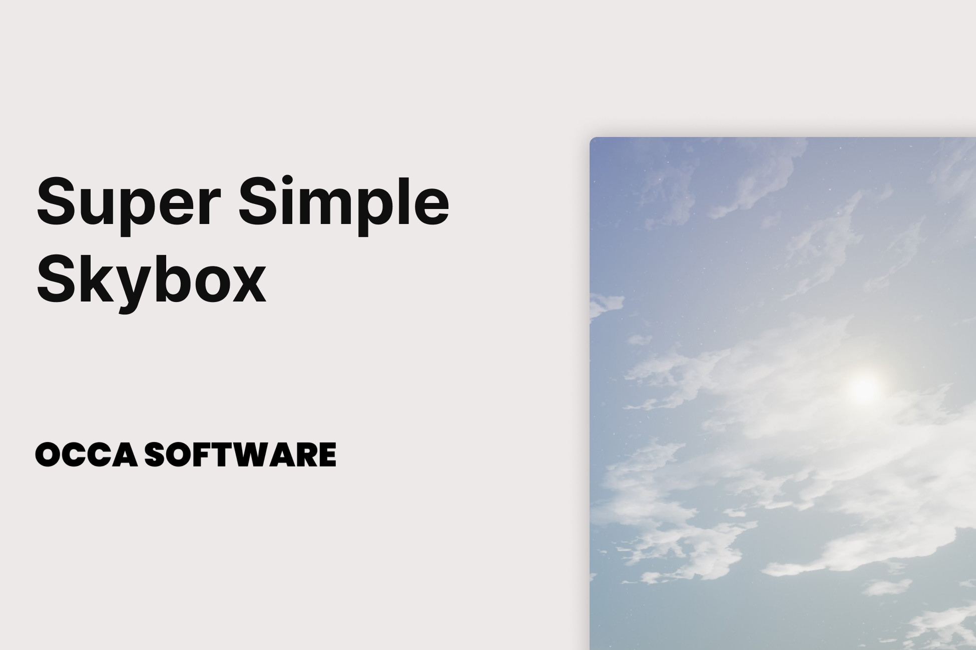 Super Simple Skybox - Procedural Sky with Shader Graph | 2D Sky | Unity ...