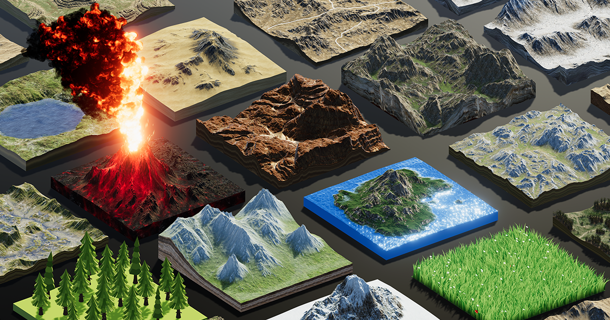 Terrain To Mesh | 地形 | Unity Asset Store