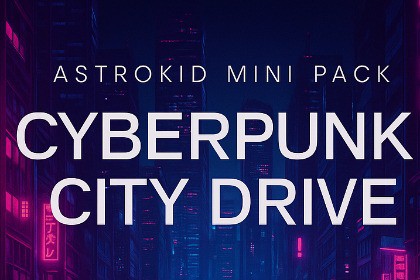 Astrokid Mini Pack - Cyberpunk City Drive 2