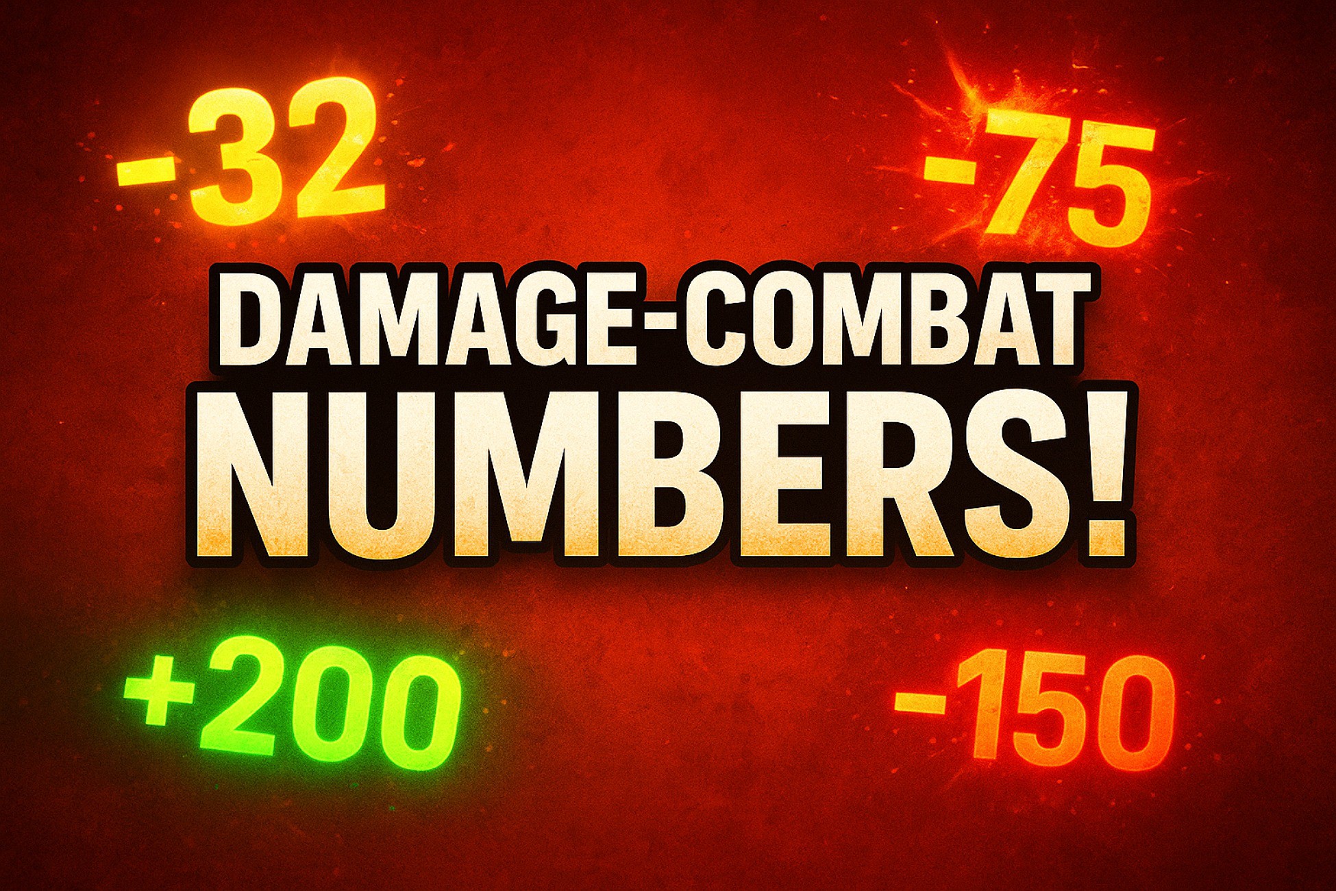 Damage-Combat Numbers! | GUI Tools | Unity Asset Store
