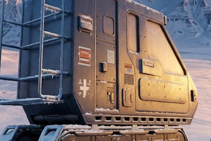 SnowCat Futuristic Vehicle