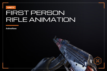 First Person Rifle Animation
