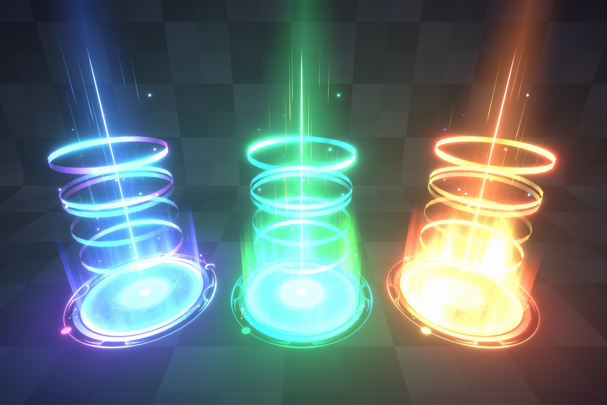 Unity Effects Package VFX Portal Teleporter Effect Package | VFX Particles | Unity Asset Store