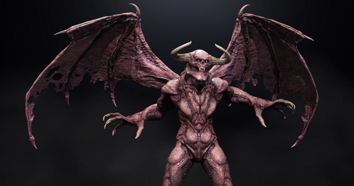Intelligent Alien Race KING DEMON | 3D Humanoids | Unity Asset Store