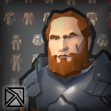 Lowpoly Dwarves Modular Armors Bundle- MEDIEVAL FANTASY SERIES