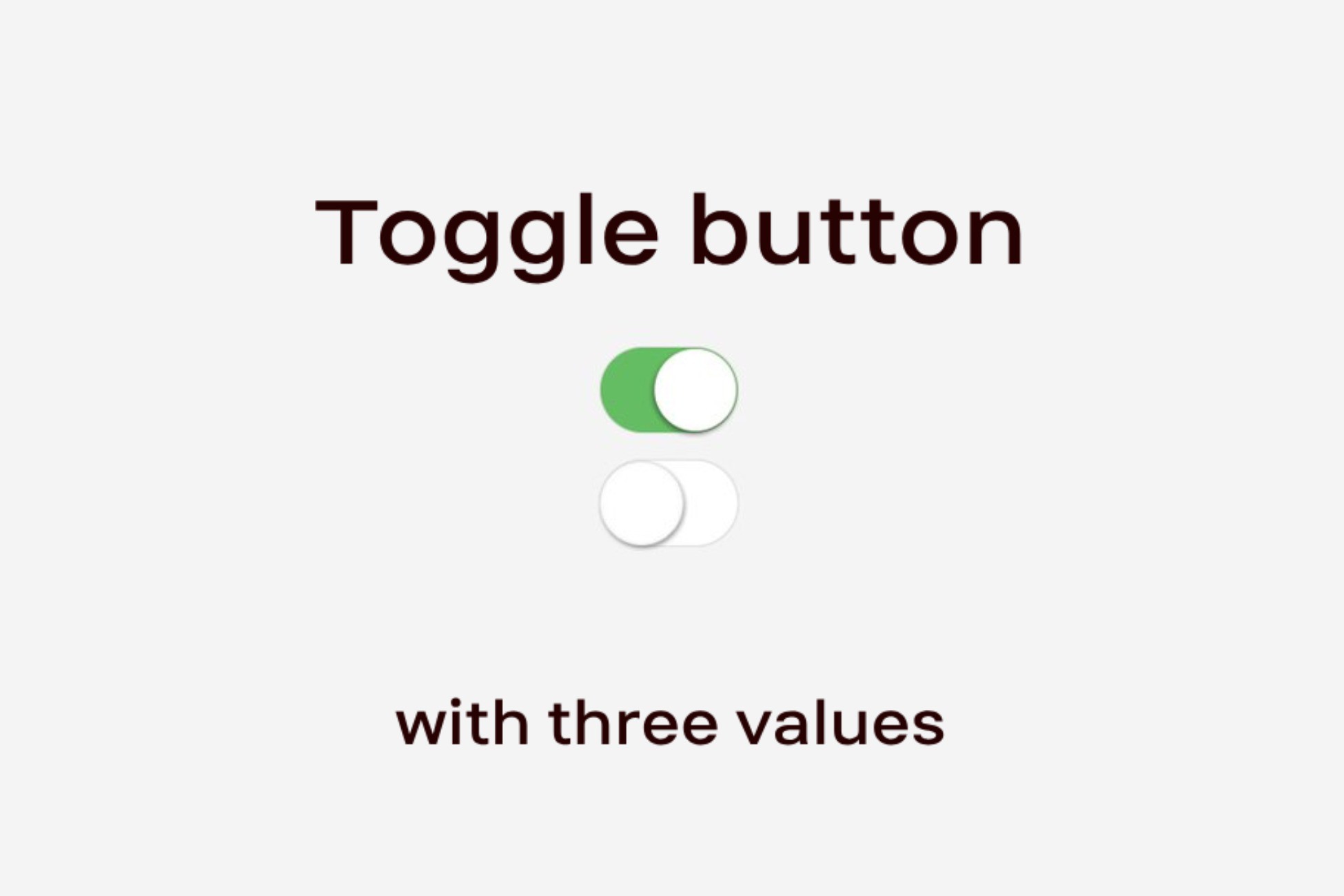 Toggle button with three values | GUI Tools | Unity Asset Store