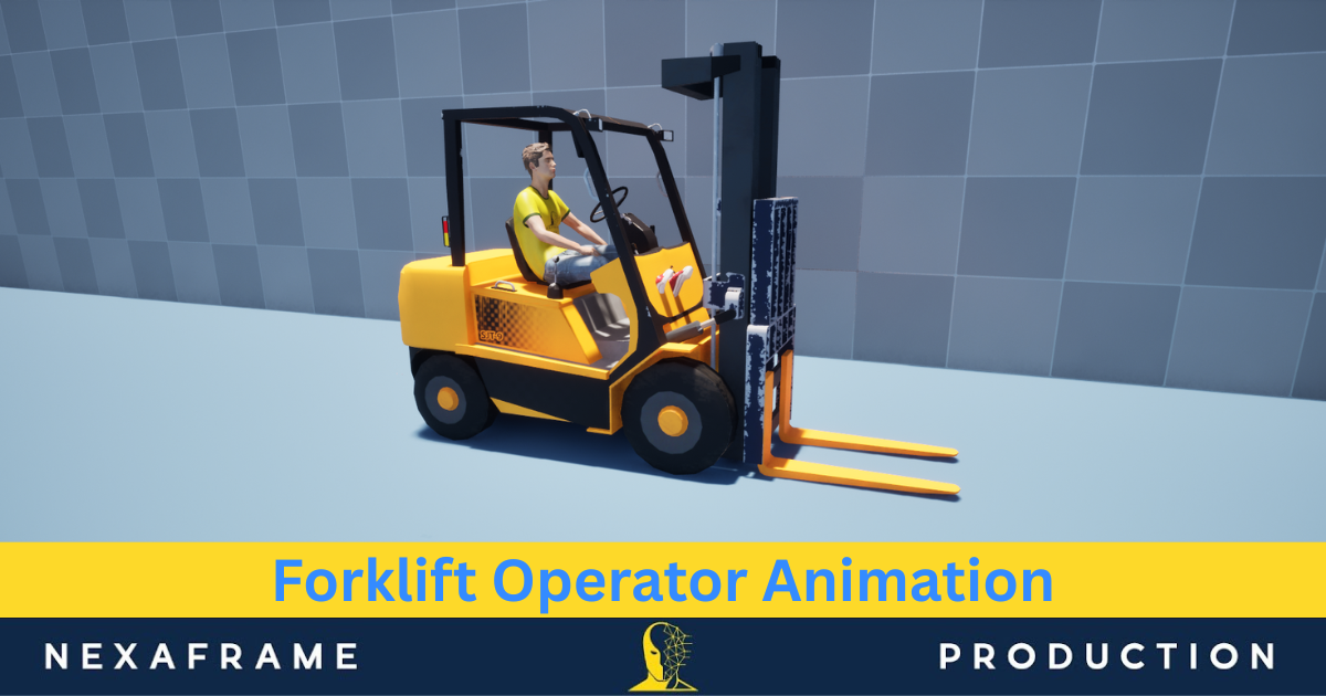 Forklift Operator Animation | 3D Animations | Unity Asset Store