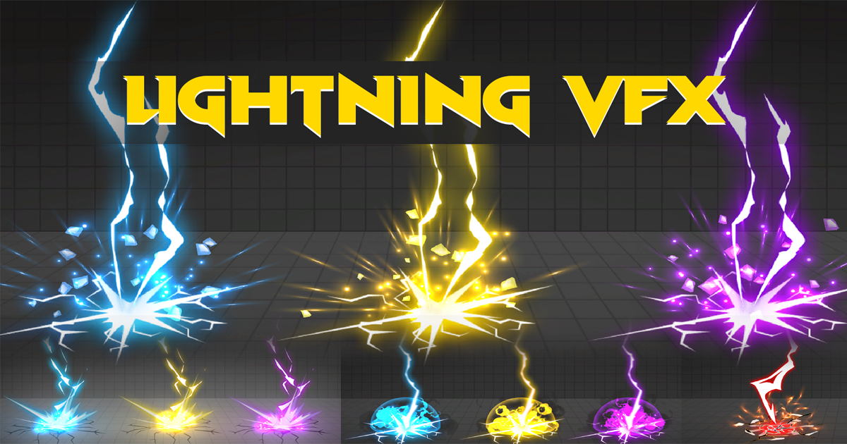 Lightning VFX Vol 2 | Fire & Explosions | Unity Asset Store