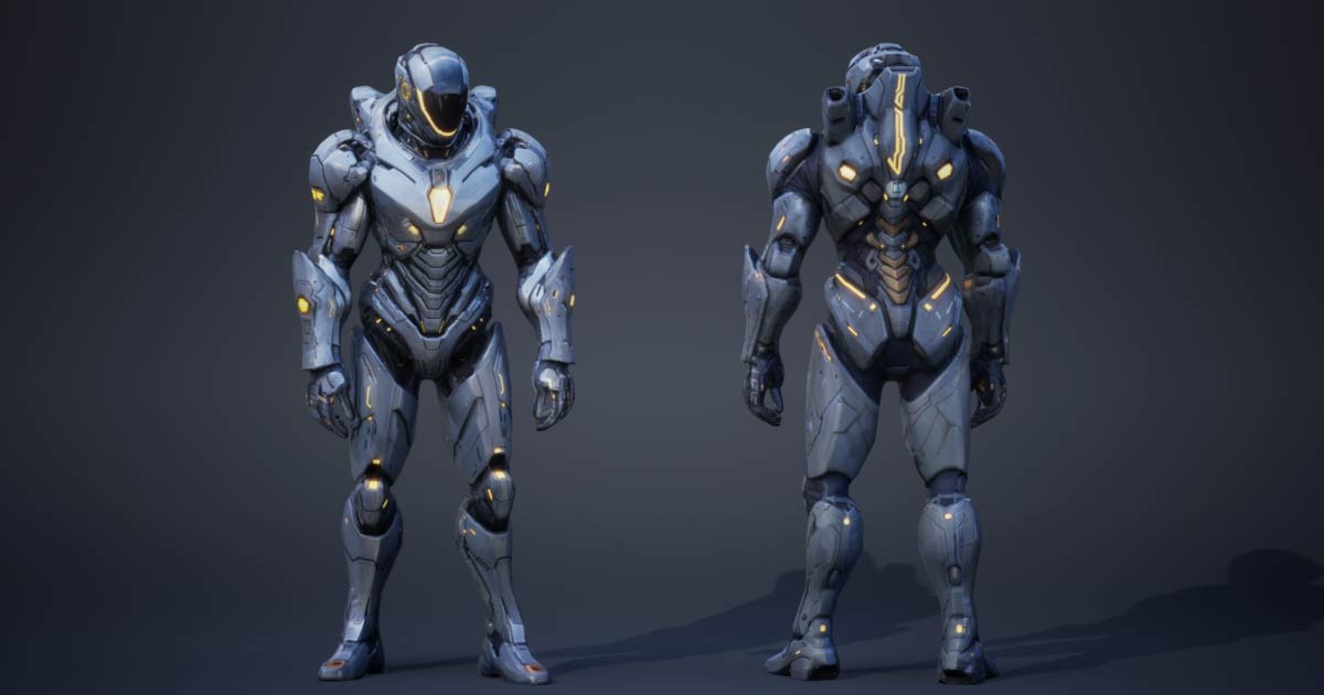 Humanoid Robot 2 | Characters | Unity Asset Store