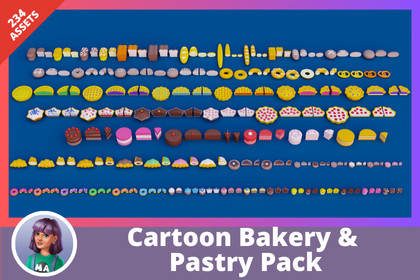 Cartoon Bakery & Pastry Pack