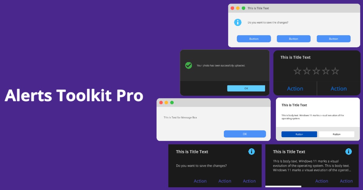Alerts Toolkit Pro | Integration | Unity Asset Store