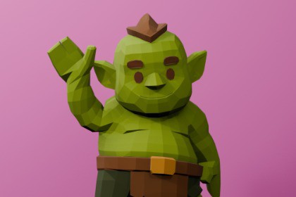 Low‑Poly Goblin Pack