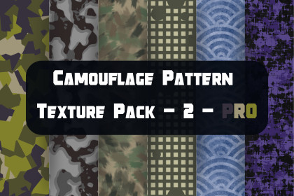 Camouflage Texture Pack - 2 - PRO
