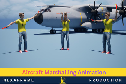 Aircraft Marshalling Animation