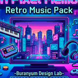 Neon Pixel Memories – Retro Music Pack