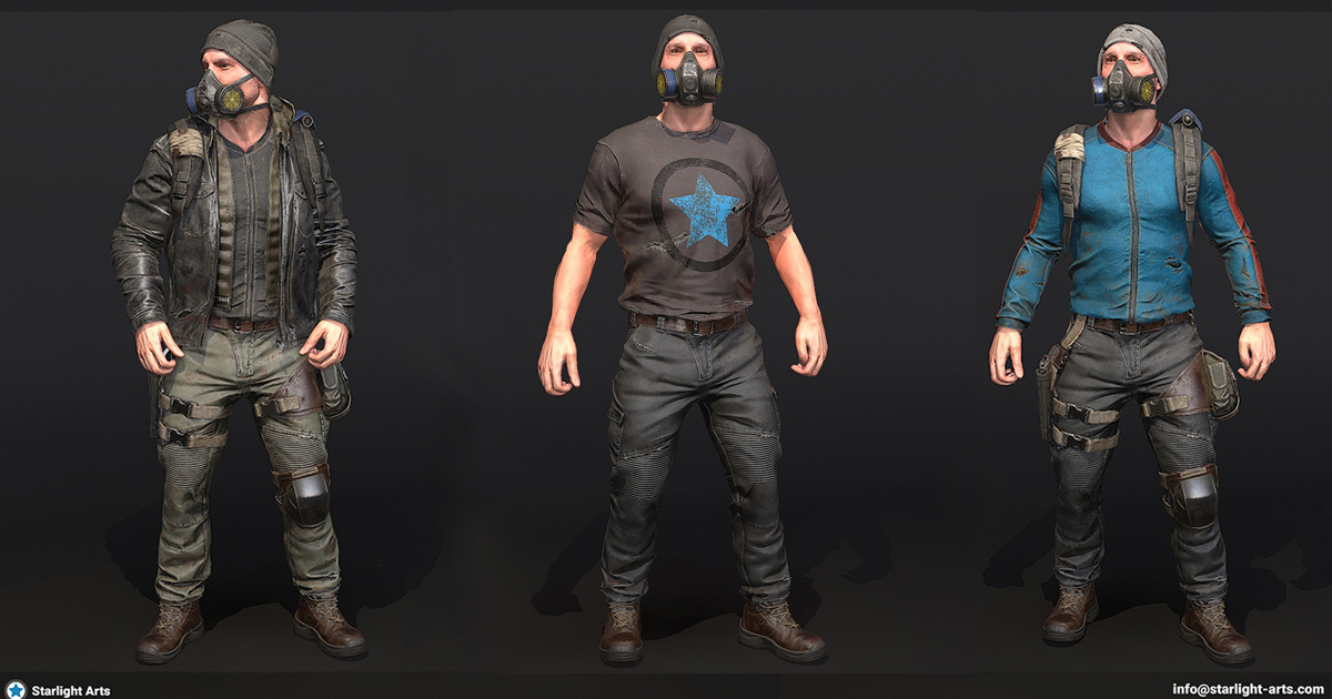 Survival Hero Modular | 3D Characters | Unity Asset Store