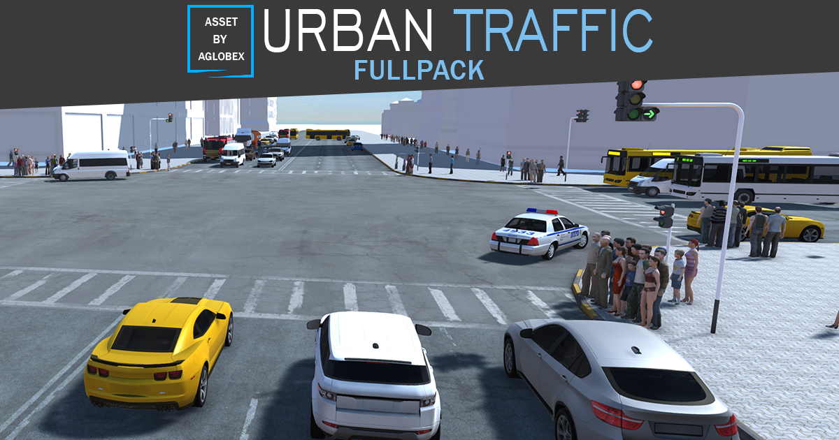 Urban Traffic System Full Pack | Systems | Unity Asset Store