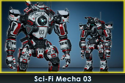 Sci-Fi Mecha - 03