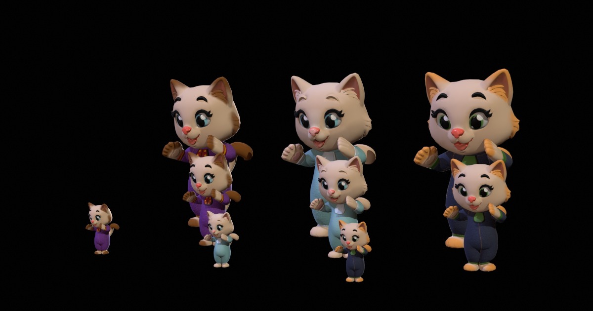 Cat3 Pack3 | Characters | Unity Asset Store