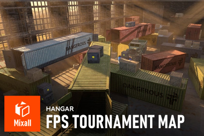 FPS tournament map - Hangar