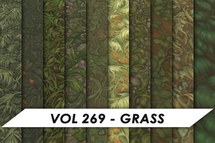 Stylized Textures - Vol 269 - Grass