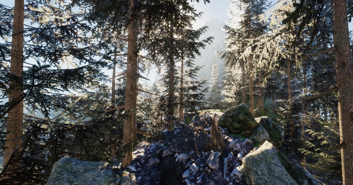 Unity Forest Asset Mountain Forest Pack | 3D Environments | Unity Asset Store