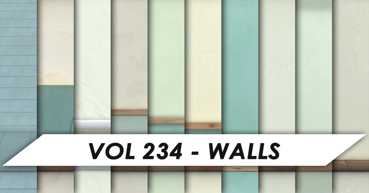Stylized Textures - Vol 234 - Walls | 2D Textures & Materials | Unity ...