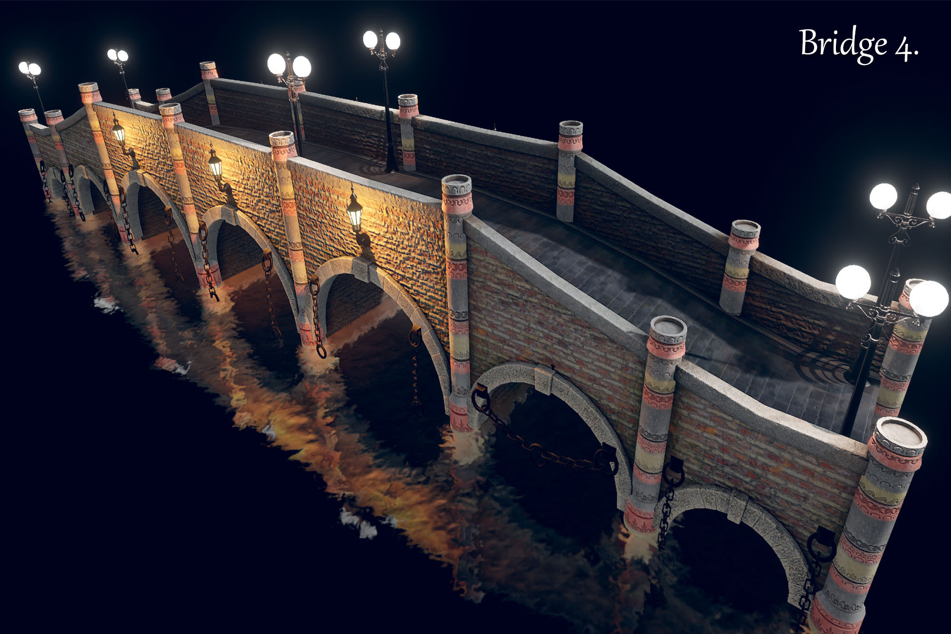 Bridge 4 | 3D Exterior | Unity Asset Store