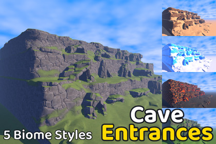 Stylized Nature - Cave Entrances Pack