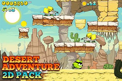 Desert Adventure 2D - Standard Pack
